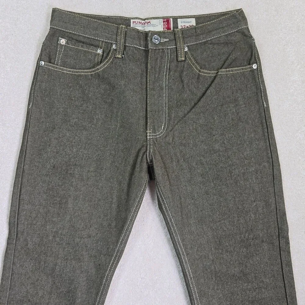 Y2K Vintage PJ Mark Men's Denim Straight Leg Jeans 32 x 30